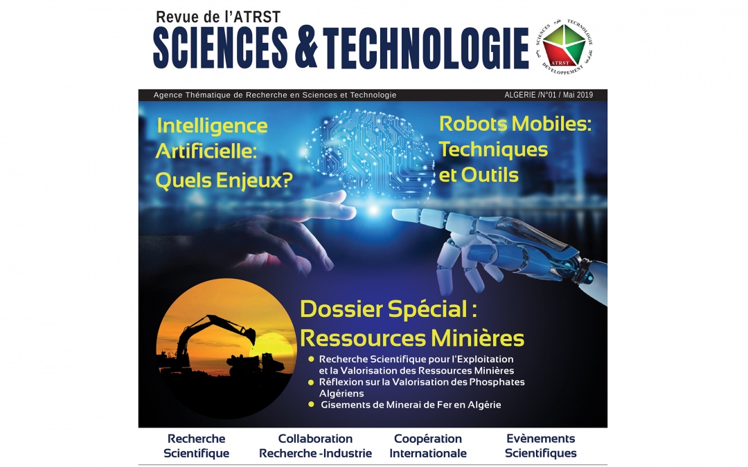 Revue de l’ATRST Sciences & Technologie N°1/ Mai 2019