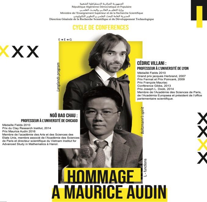 CYCLE DE CONFERENCES  – HOMMAGE A MAURICE AUDIN –
