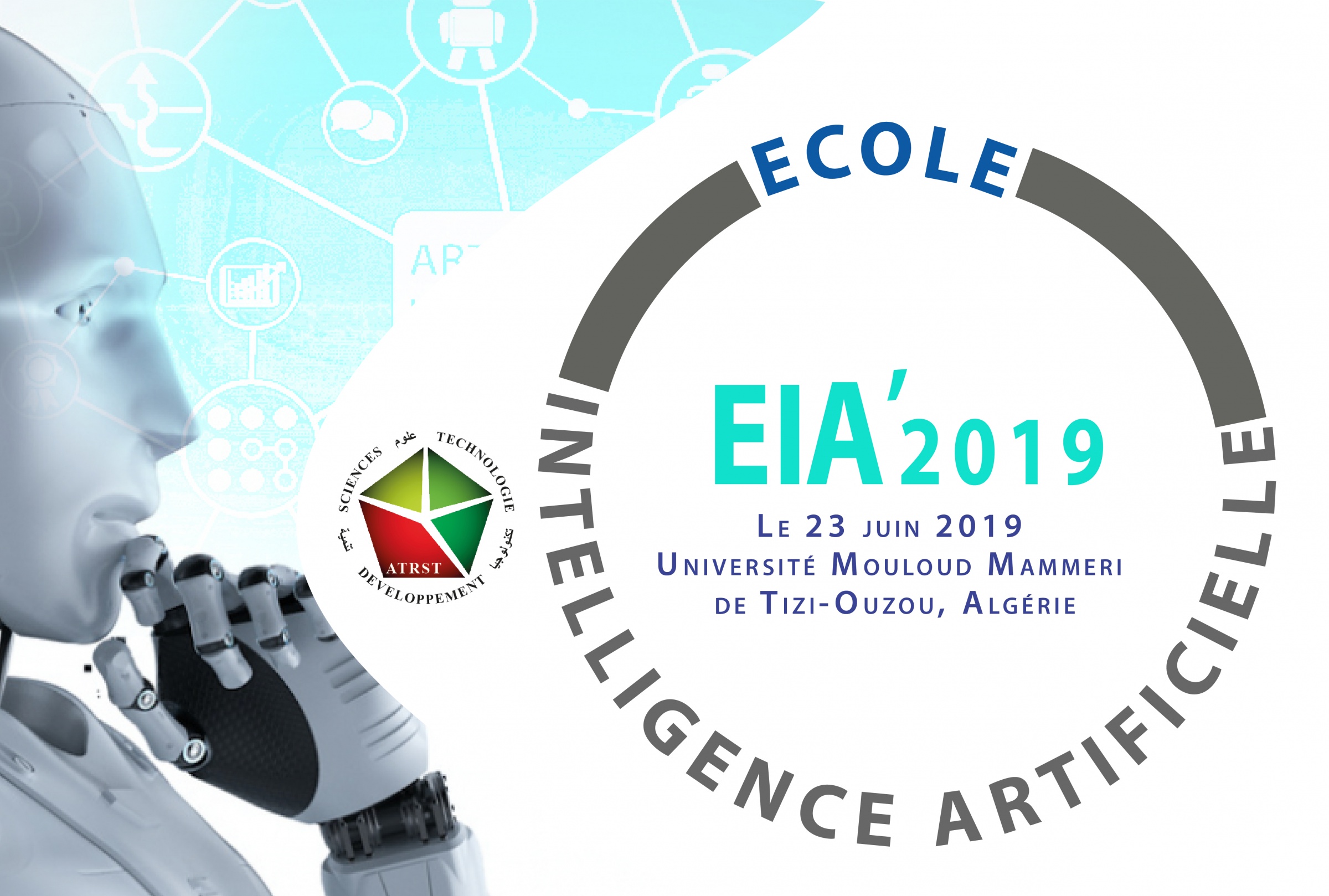 Ecole Intelligence Artificielle, le 23 juin 2019 à l’Université de tizi-ouzou
