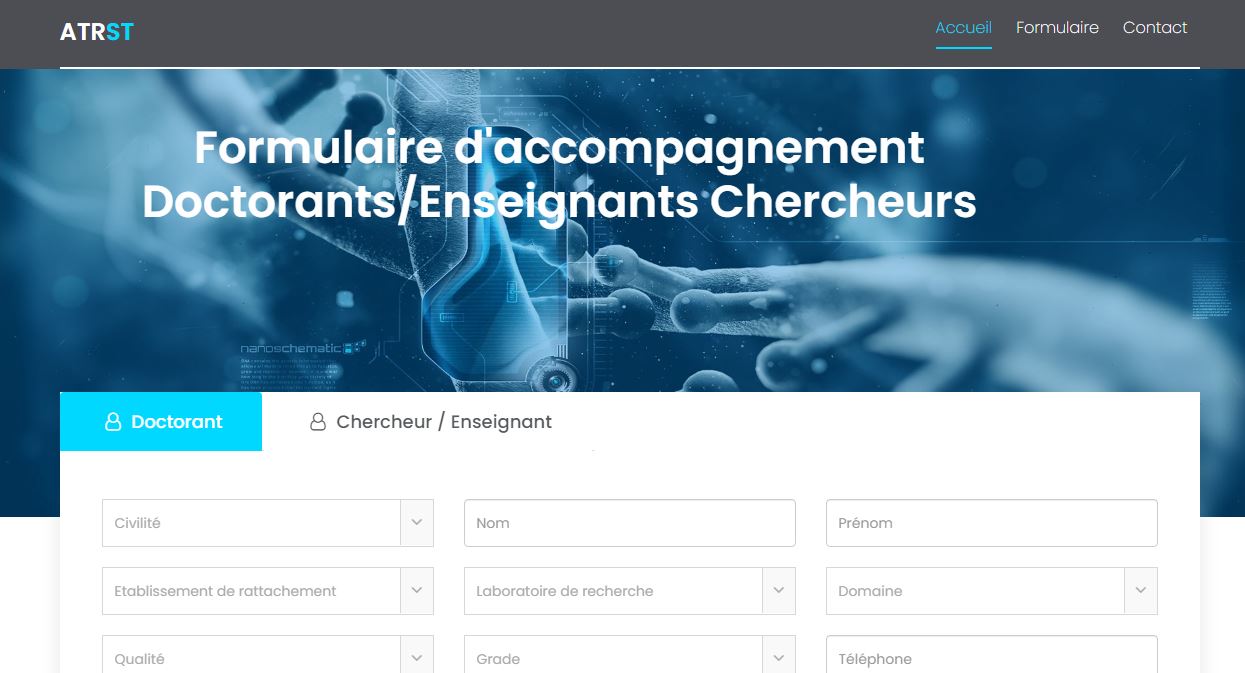 Formulaire d'accompagnement
