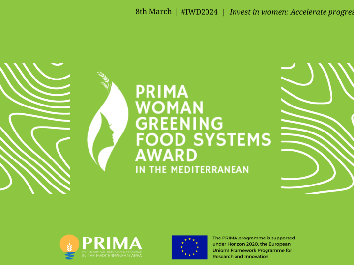 PRIMA Award 2024: Woman Greening Food Systems in the Mediterranean